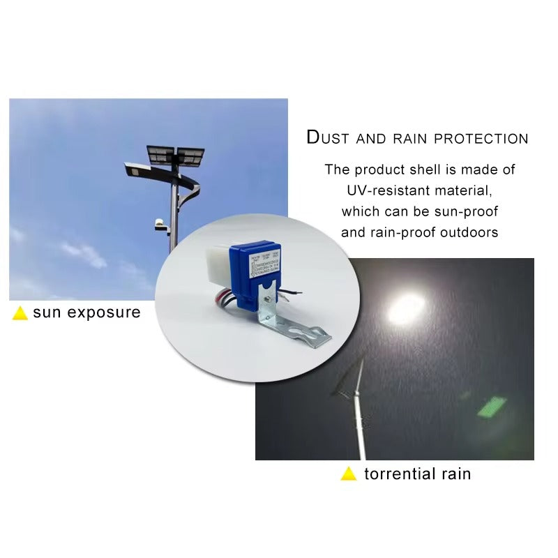 220V Auto Day/Night Photocell LDR Sensor Switch ā Waterproof and Best Quality Lighting Controller