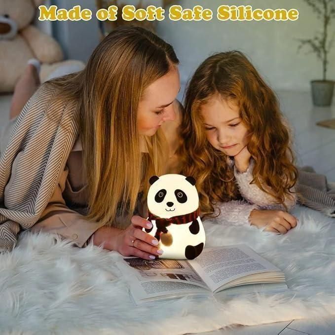 Cute Panda Light Lamp for Kids – Touch Sensor Night Light