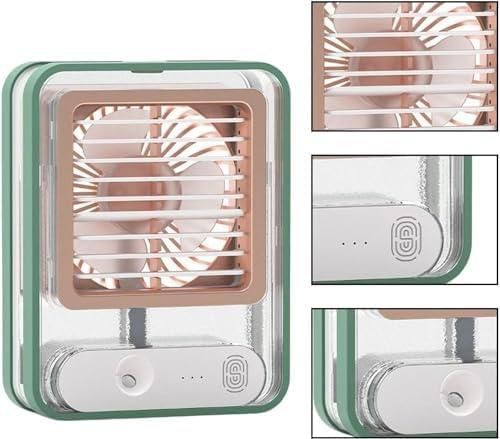 Rechargeable Battery Operated Mini USB Fan with Mist Water Spray