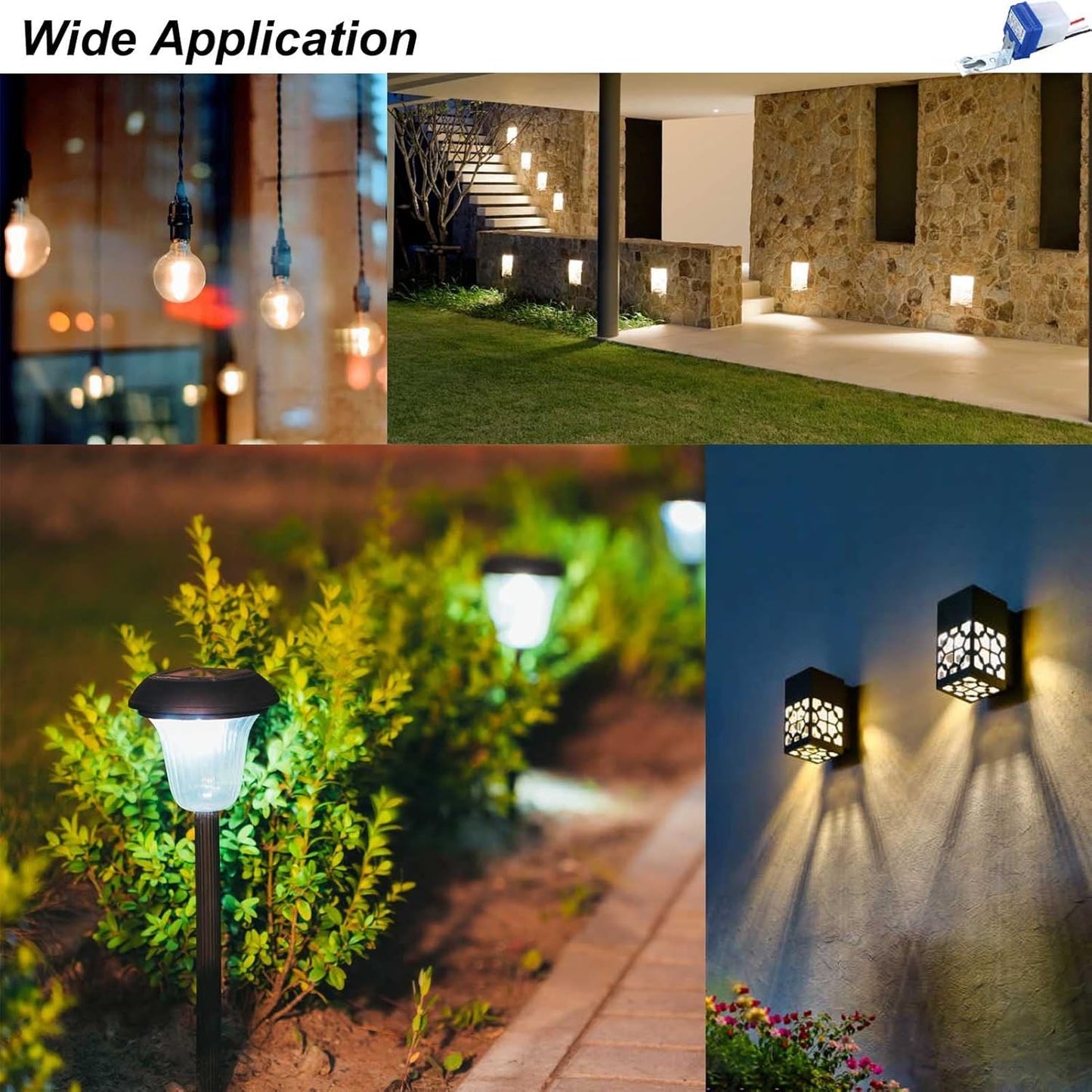 220V Auto Day/Night Photocell LDR Sensor Switch ā Waterproof and Best Quality Lighting Controller