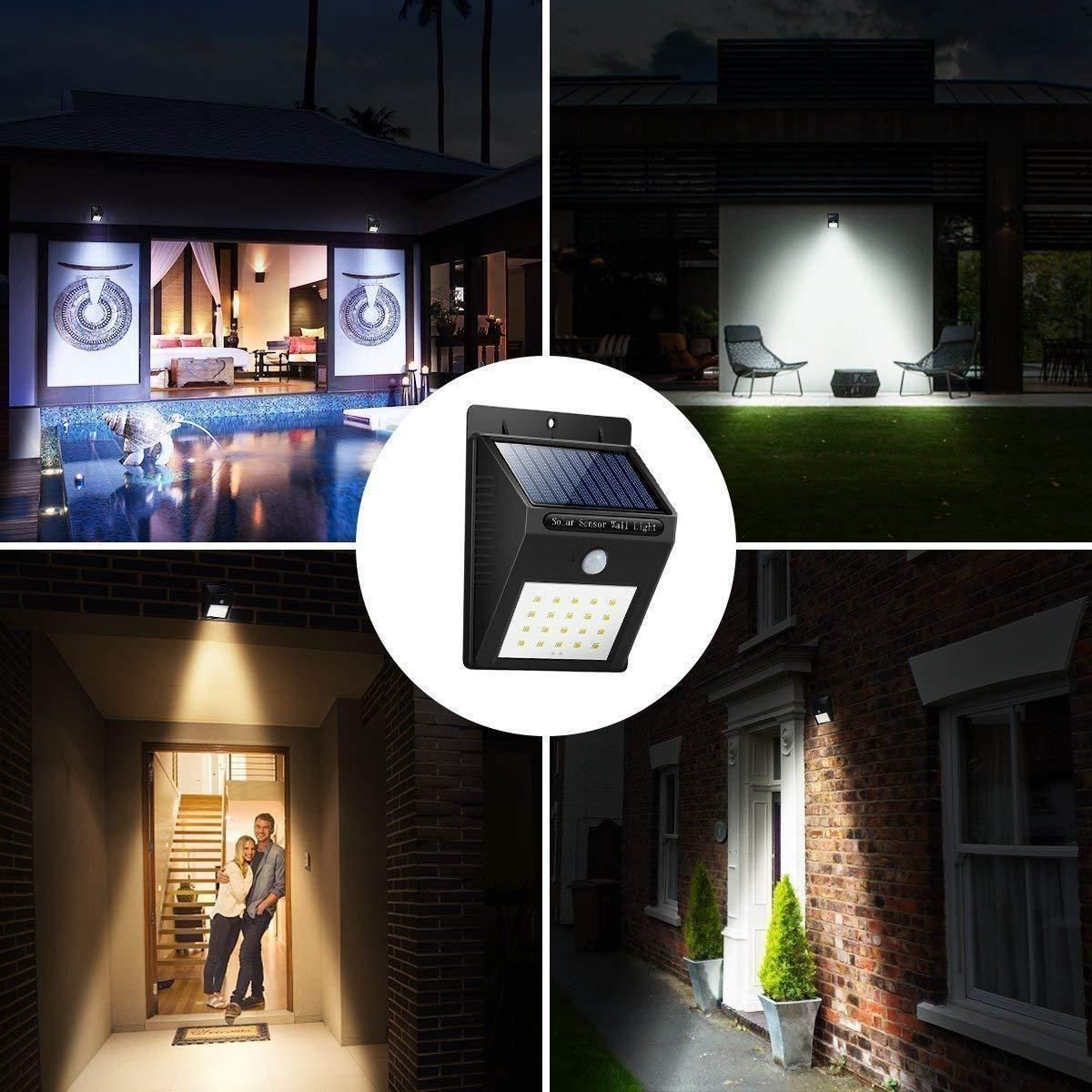 Outdoor Solar Motion Sensor Security Light – Waterproof, Energy-Saving & Easy to Install