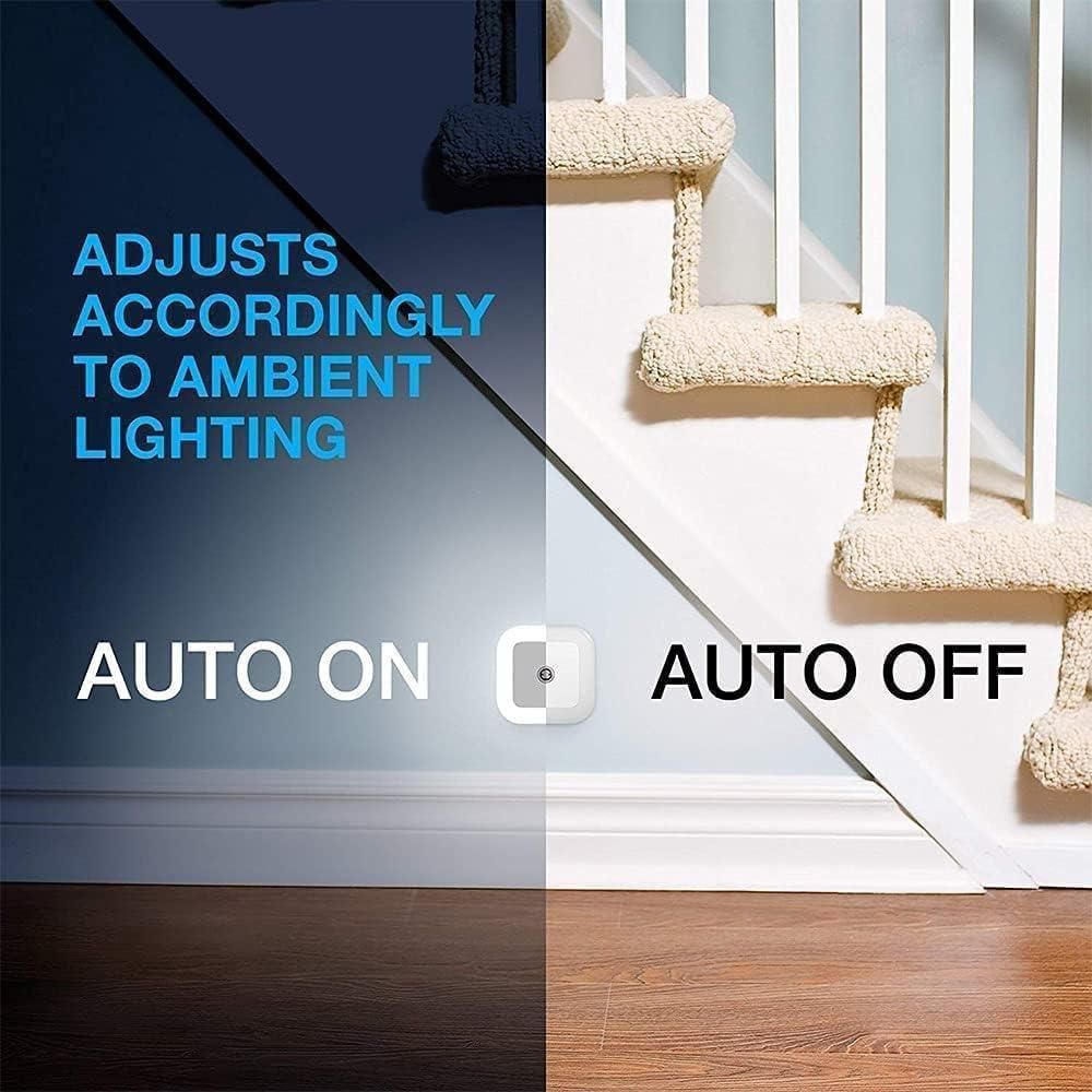 Smart Sensor LED Plug Night Lamp – Energy Efficient, Motion Sensor, Waterproof