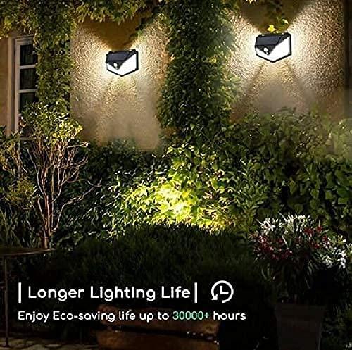 Latest Solar Lights for Garden – 100 LED Motion Sensor Security Lamp