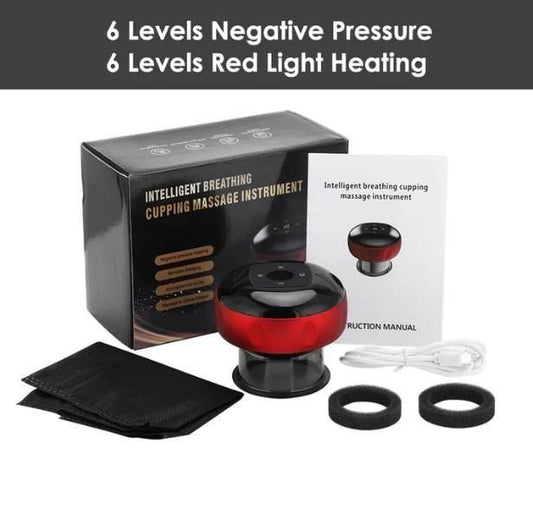 Electric Cupping Therapy Machine with 12 Level Temperature & Suction – Pain Relief & Muscle Recovery